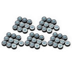 50x 6mm Universal Motorcycle Rubber Grommets Bolt Kit Replacement T9