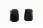 Set of 2 Billet Black Handle Bar Ends for Honda CBR (1993–2007)