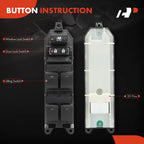 Power Master Window Switch for Toyota 4Runner (2014-2023)