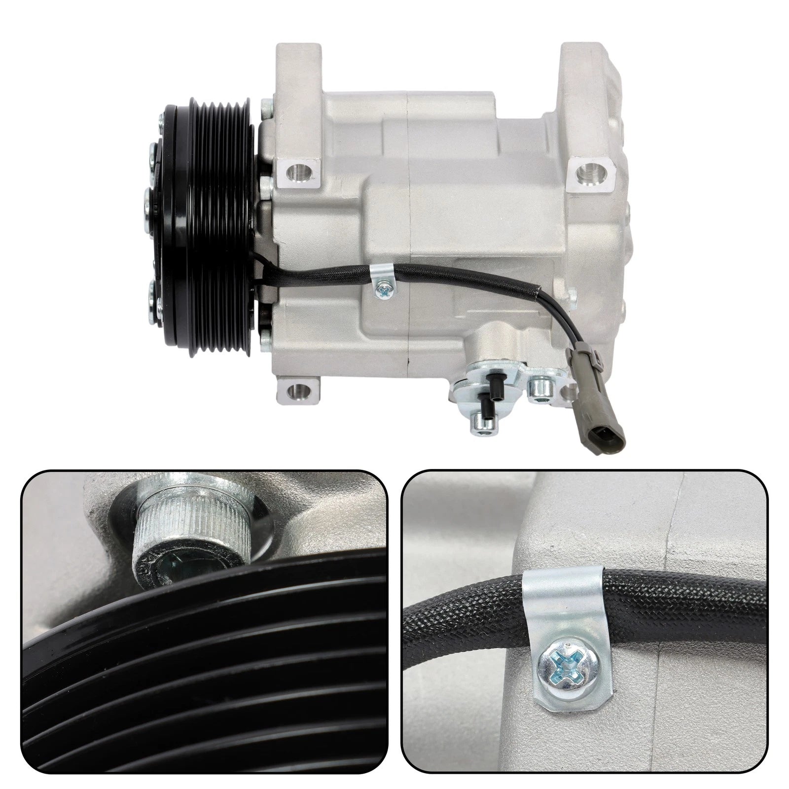 A/C Compressor for Chevy Silverado 1500 2500 3500 (2007-2019)