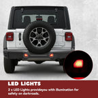 Rear Bumper Assembly for Jeep Wrangler Rubicon JL JLU (2018–2024)