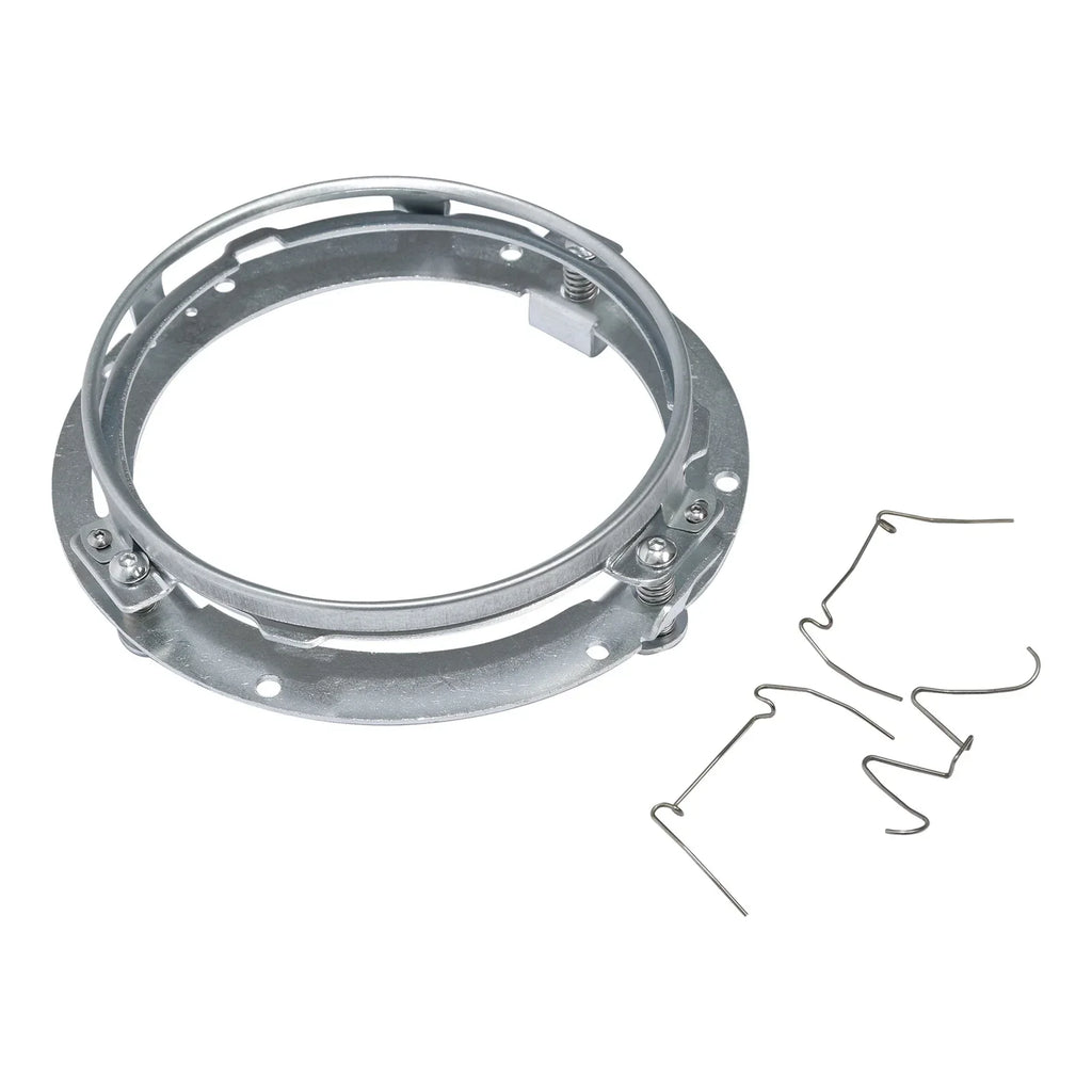 7" Front HID LED Headlight Lamp Mounting Ring for Harley Touring Softail
