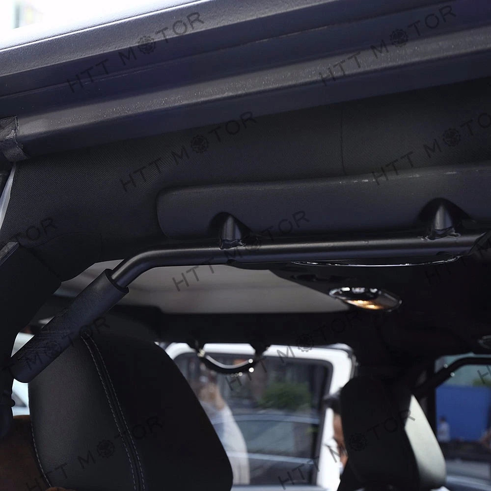 Rear Solid Steel Grab Bar Handle for Jeep Wrangler JK 4-Door (2007–2017)