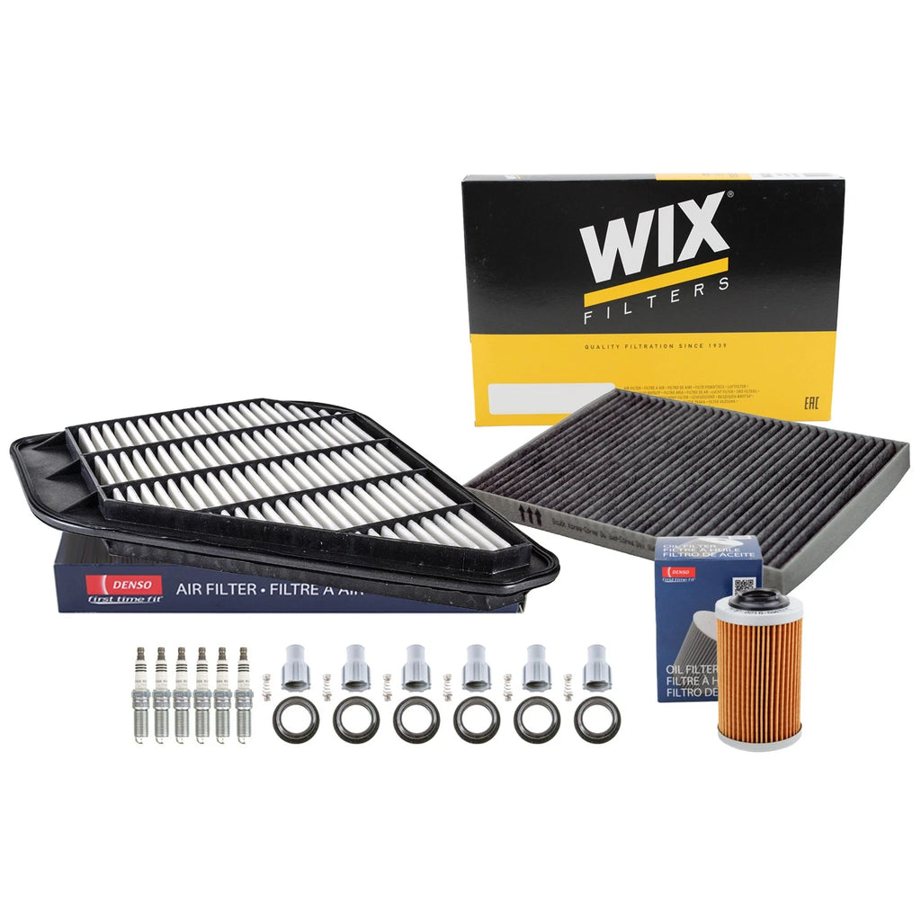 Tune Up Kit with 6 NGK Spark Plugs & Boots for Acadia Enclave Outlook (2007–2017)