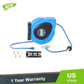 Retractable Extension Cord Reel 65FT for Power Tools