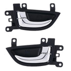 Door Handle Inner Set of 2 Chrome for Hyundai Elantra MD (2011–2015)