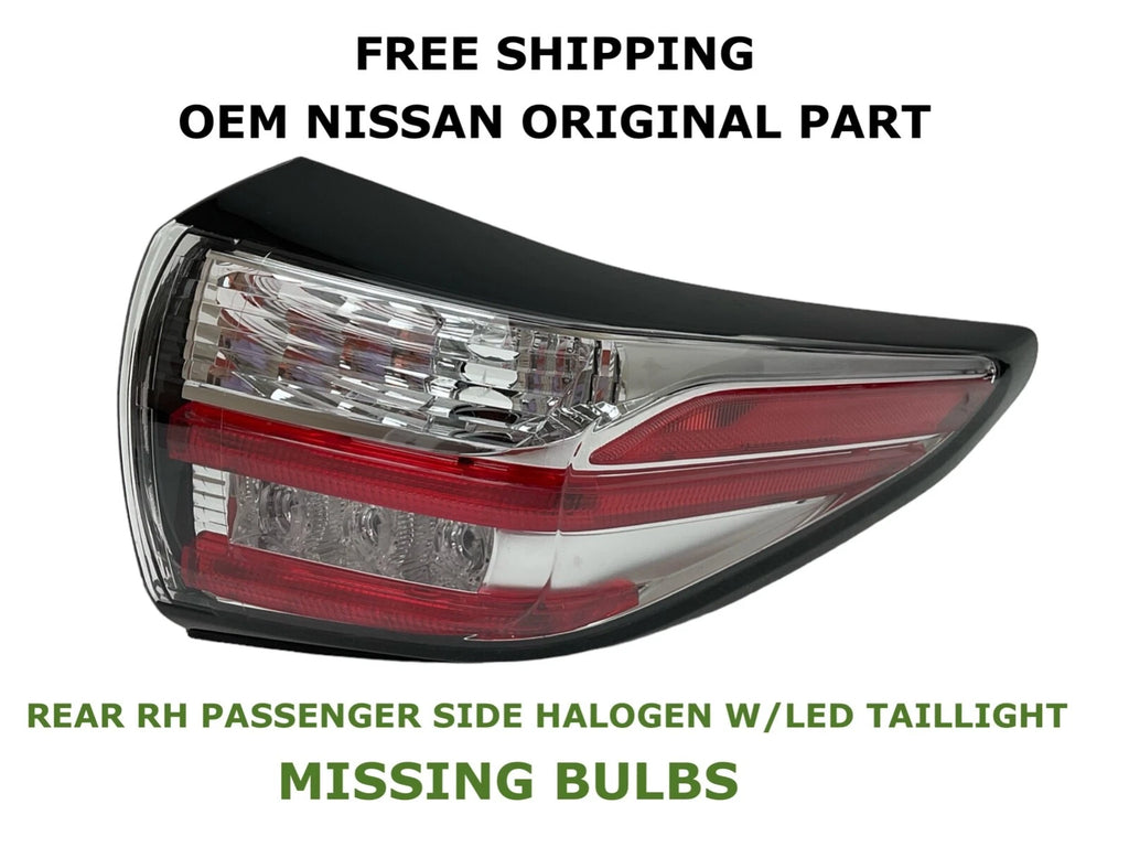 Halogen LED Taillight for Nissan Murano (2016–2018) 26550-5AA0A