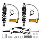 Remote Reservoir Rear Suspension Shocks for Harley Touring Road King (2014–2024)