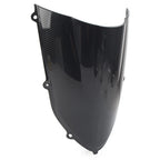 Black Carbon Fiber ABS Windshield Shield for Kawasaki ZX10R (2004–2005)