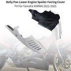 Belly Pan Lower Engine Spoiler Cover for Yamaha XSR900 (2022–2025) White
