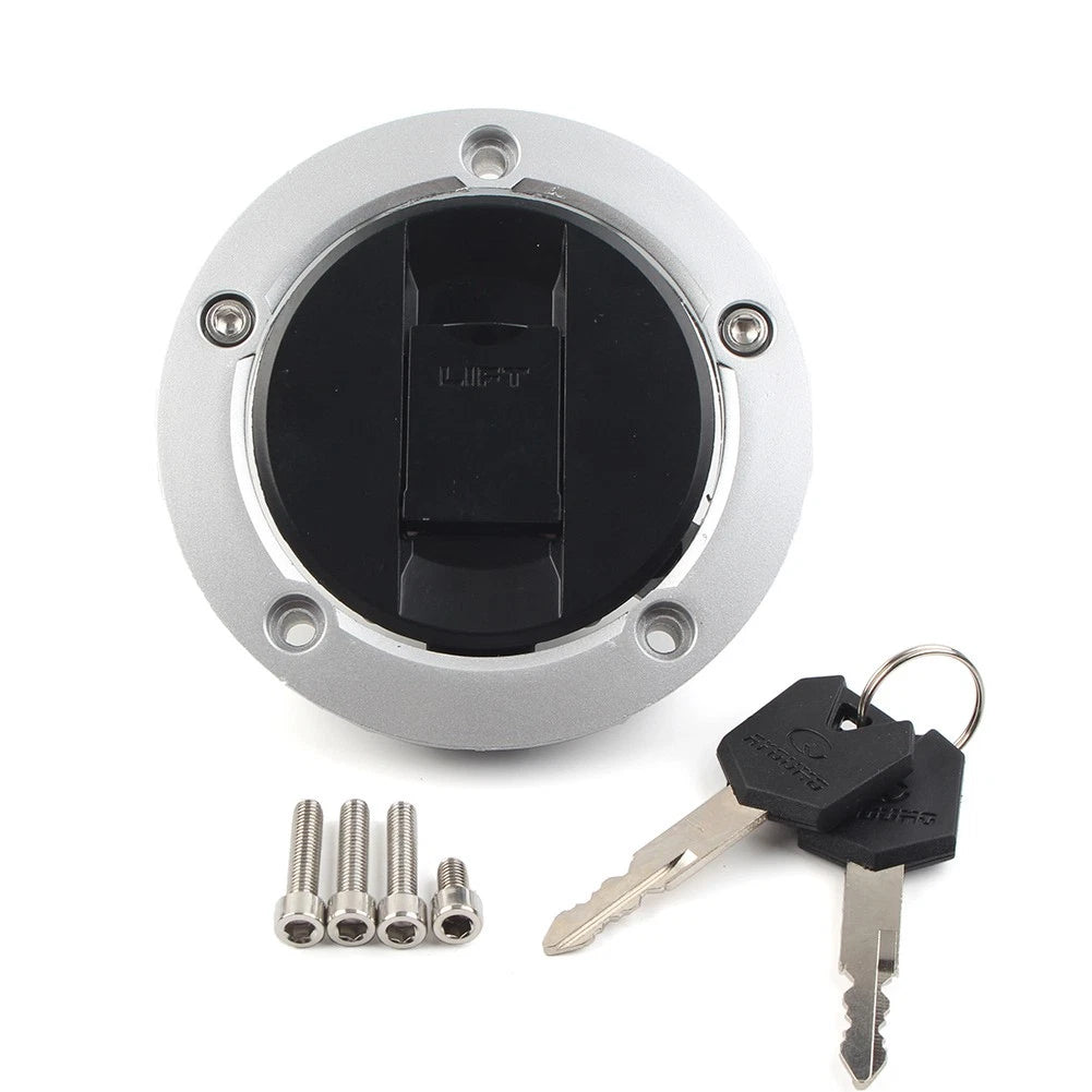 Fuel Tank Gas Cap Cover Lock Keys for Suzuki SV650 1000 1000S SFV650 (2003–2023)
