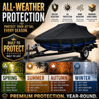 Jet Ski Cover for SeaDoo Bombardier GTX (2005–2007) 600 Denier Black