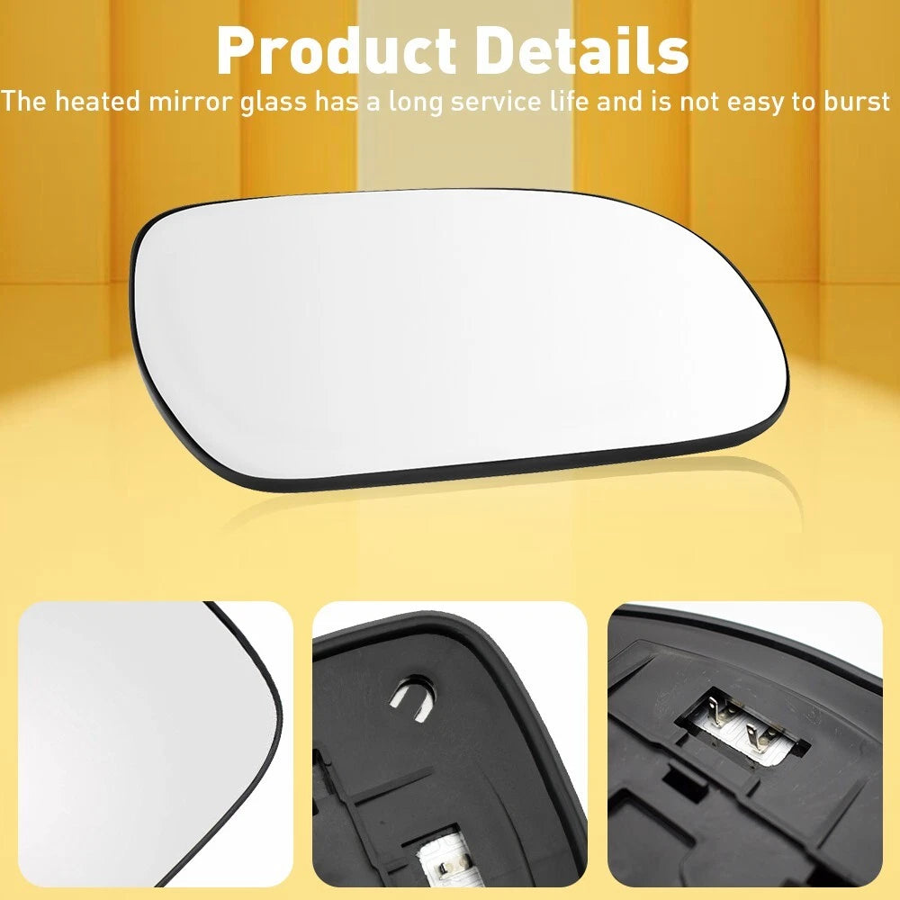 Heated Convex Glass Wing Mirror for Lexus RX (2004–2009)
