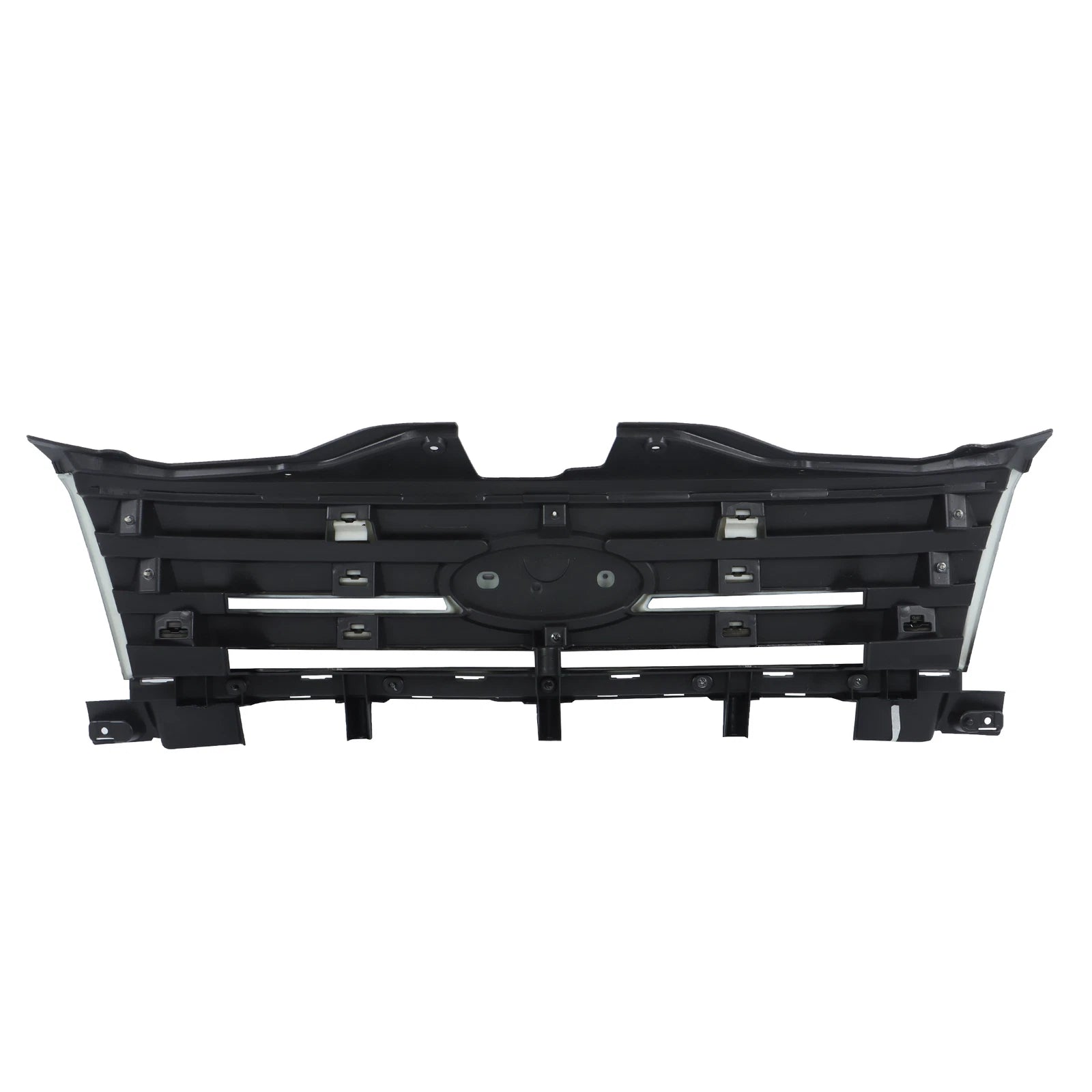Front Upper Grille for Ford Edge (2007-2010) with Gloss Black Trim