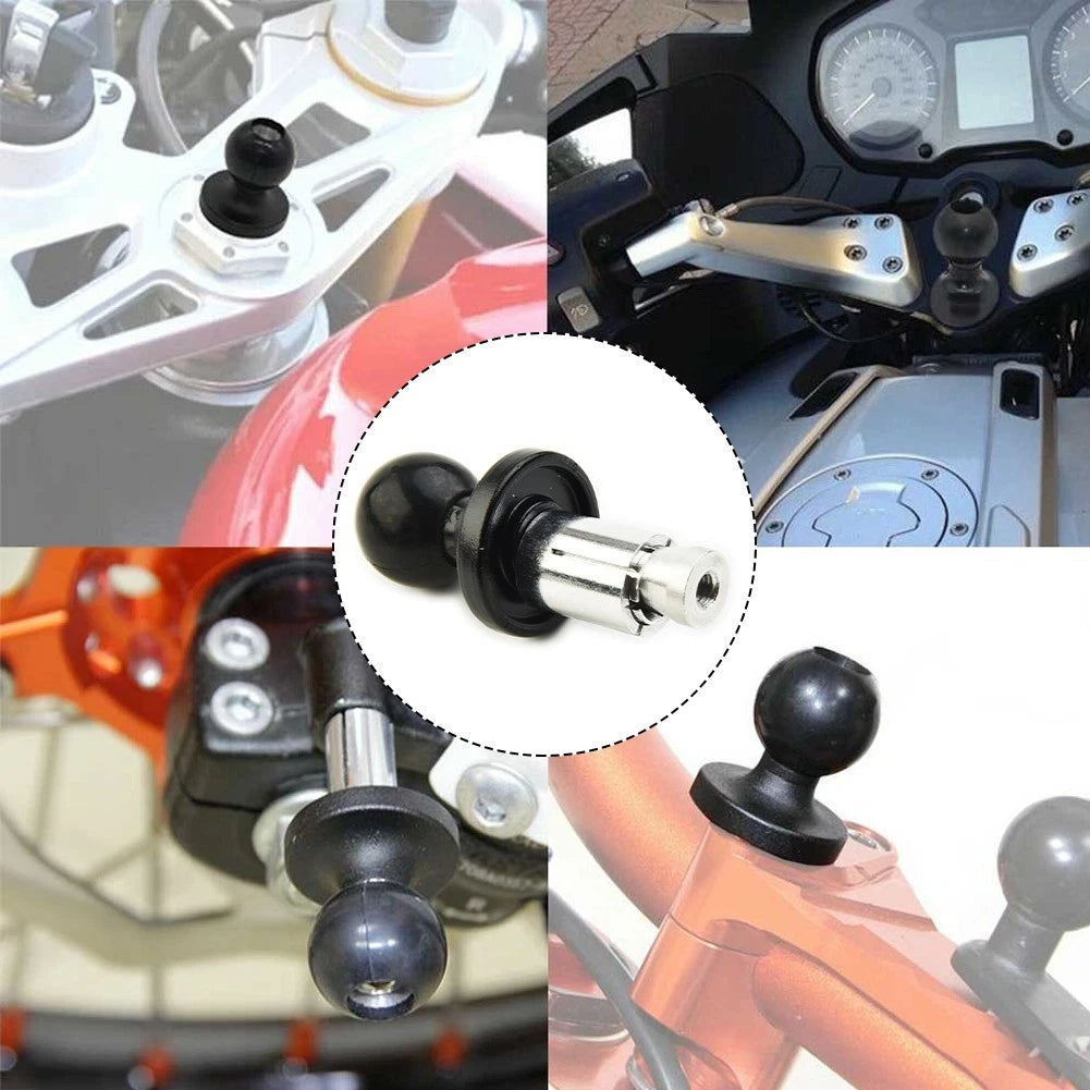 Set of 2 Aluminum Fork Stem Mounts for RAM-Mount Kit Motorcycle Bike