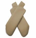 Sunvisors Cover Skin for Ford F150 (1997–1999) Beige Tan PVC Leather