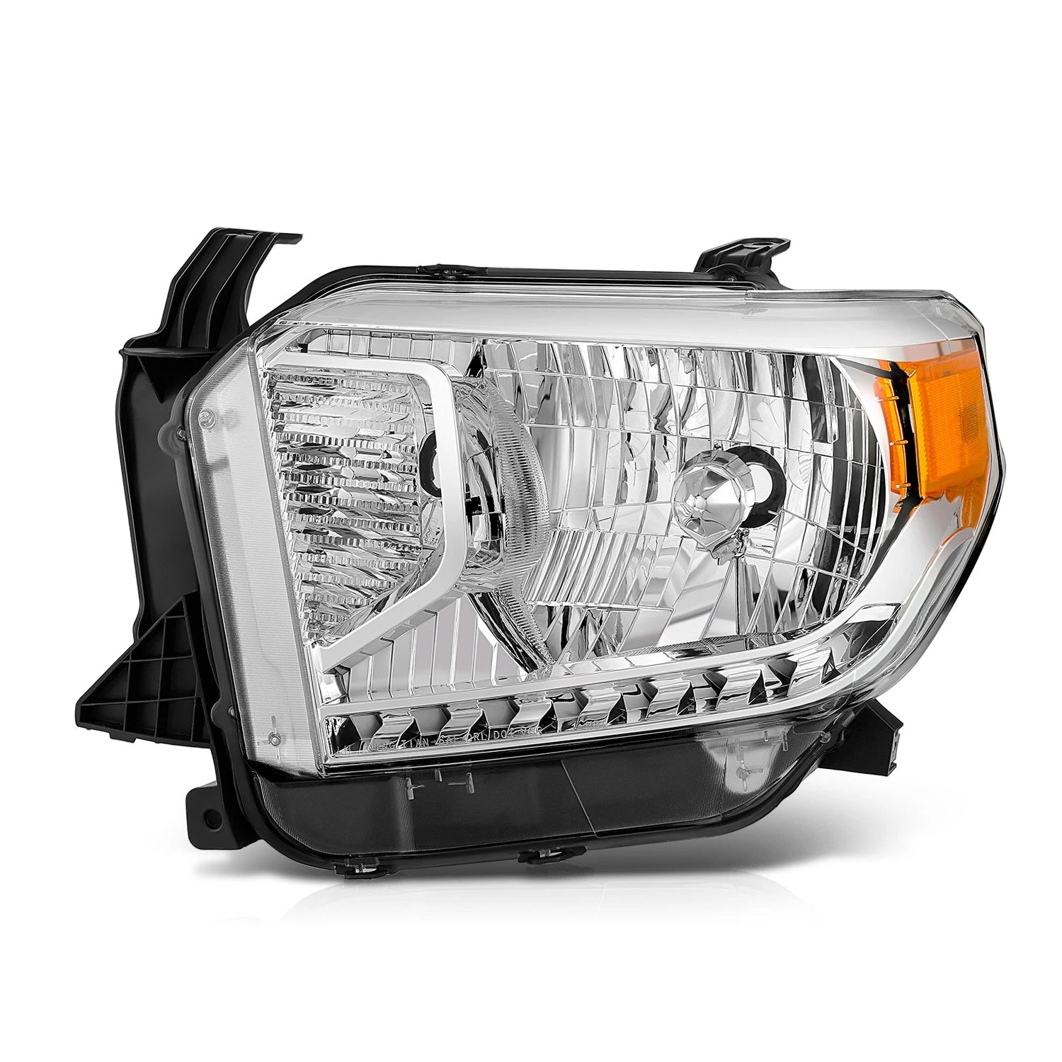 Driver Left Side Chrome Housing Amber Corner Headlight for Toyota Tundra (2014–2017)