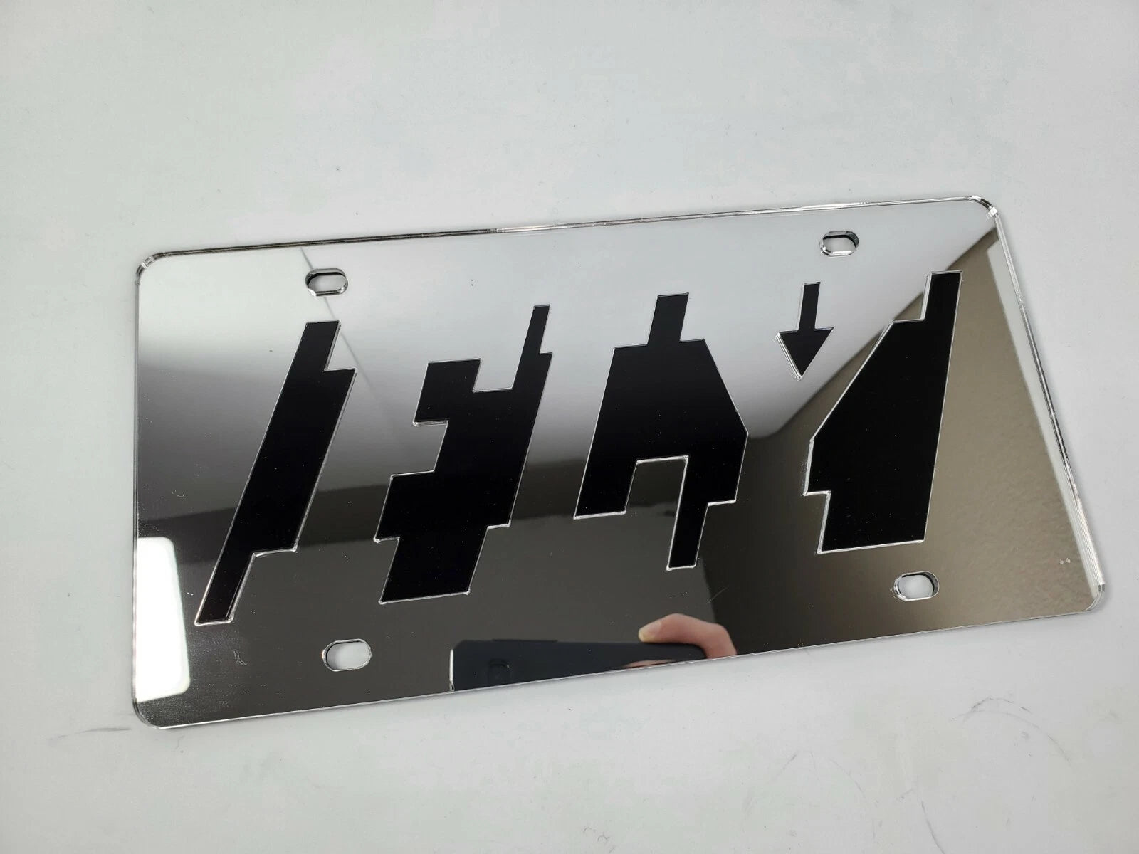 License Plate Frame Acrylic Emblem for Airplane Pilot RC Club (Universal)