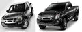 Inner Door Handles for Isuzu D-Max 2002-2011 (2 x Left & Right)