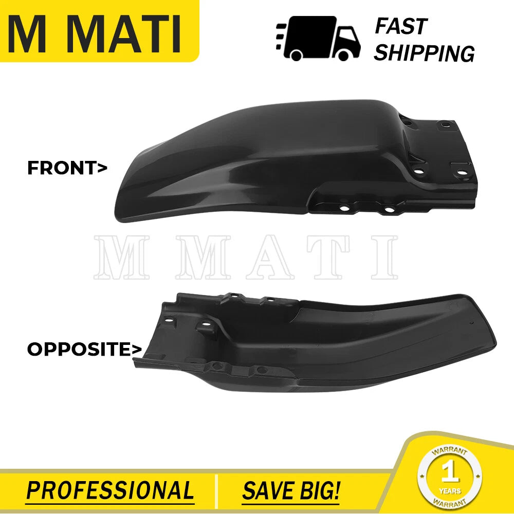 Rear Fender for Honda XR80R XR100R (1985–2000) Black Plastic Mud Guard