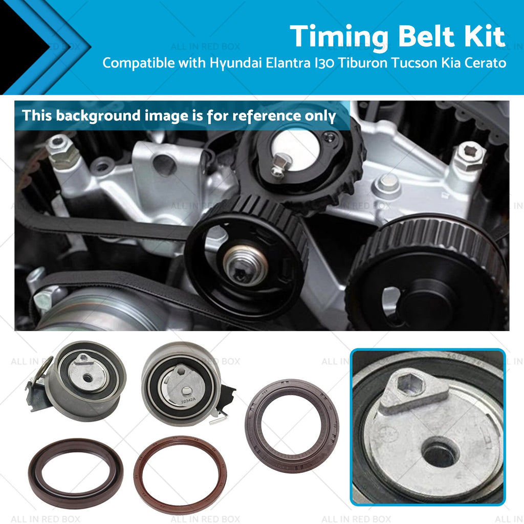 Timing Belt Kit for Hyundai Elantra I30 Tiburon Tucson Kia Cerato (2000–2023)