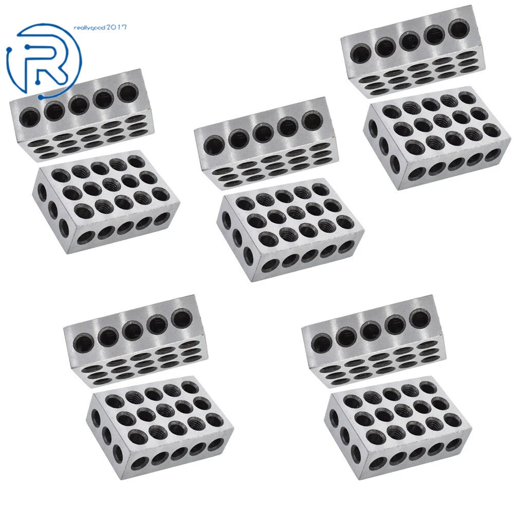 Set of 5 Ultra Precision Machinist Blocks for Custom Applications