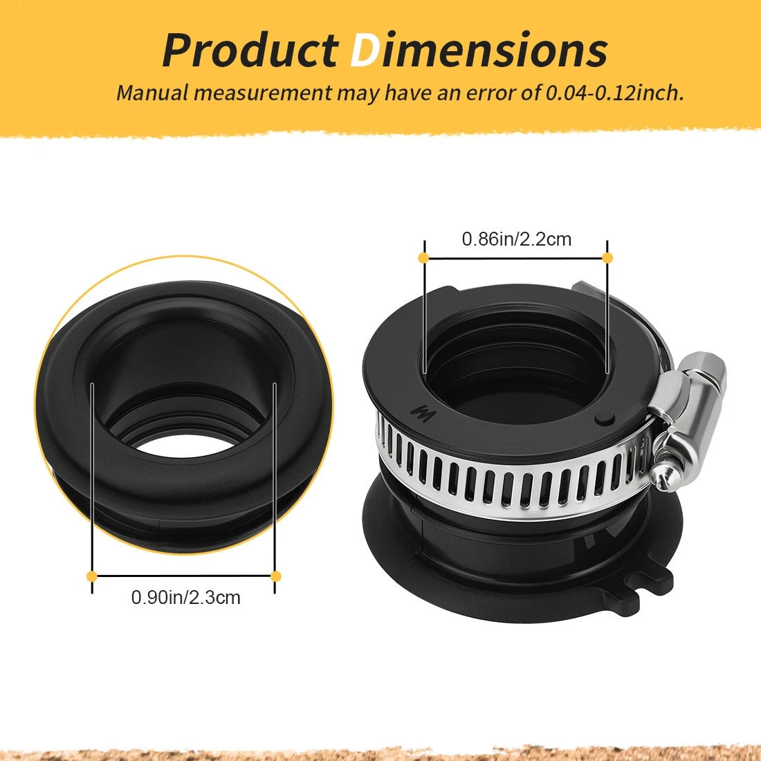 Air Cleaner Tube for Honda Z50R (1979–1999), CRF50F (2004–2012), XR50R (2000–2003) 17253-GW8-670