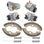 Front Brake Wheel Cylinders & Shoes Kit for Honda Foreman TRX450 (1998–2004)