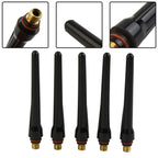 Set of 5 TIG Back Caps for WP-17 WP-18 WP-26 (Long)