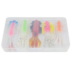 Squid Lure Jigging Bait for Fishing (Lifelike Design, Soft PVC)