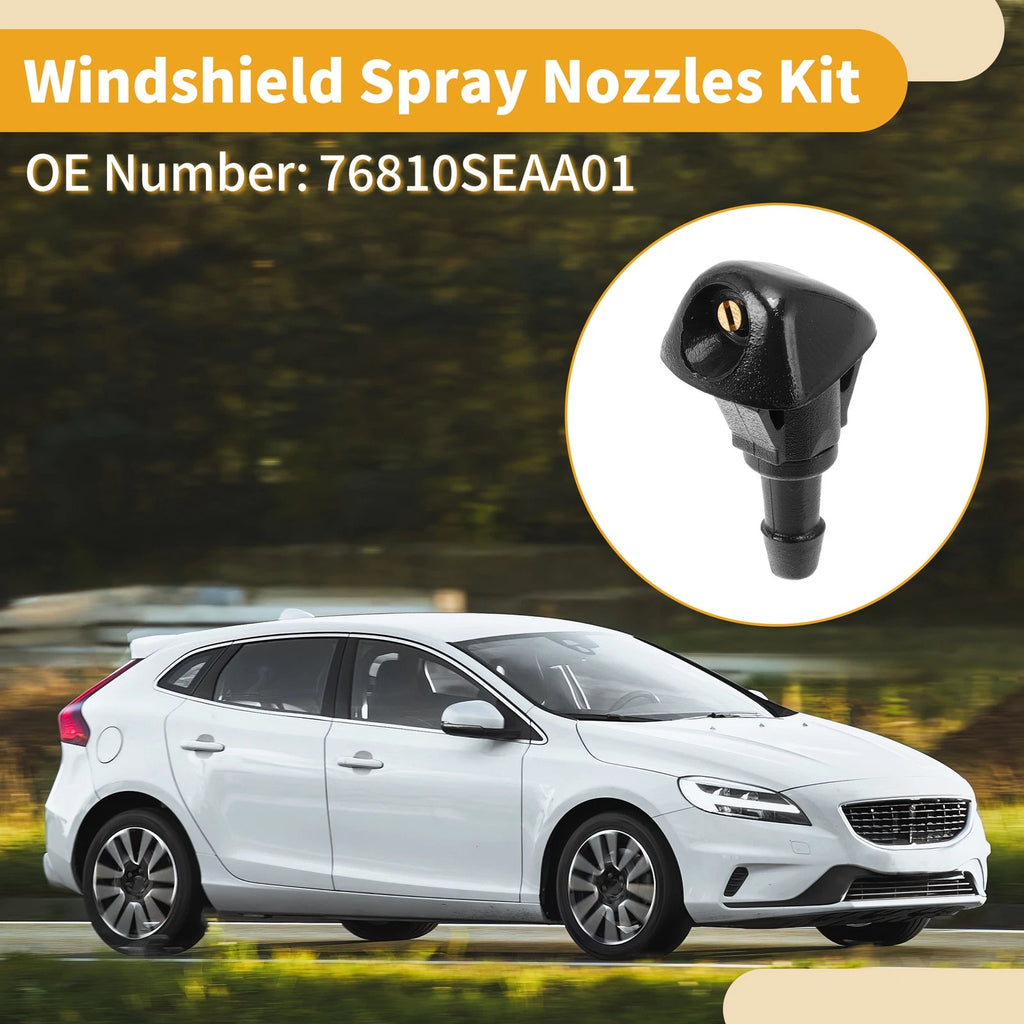 Windshield Washer Nozzle Kit for Honda Civic MK6 MK7 (1992–2005) No. 76810SEAA01