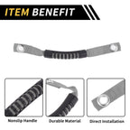 2X Roll Bar Grab Handles for Jeep Wrangler (2007–2018) - Gray