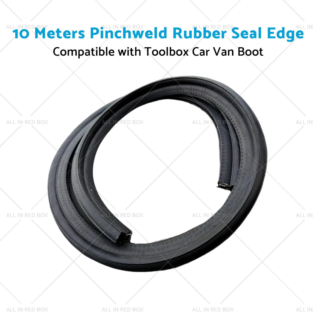 10m Pinchweld Rubber Seal for Toolbox Car Van Boot (Fits )