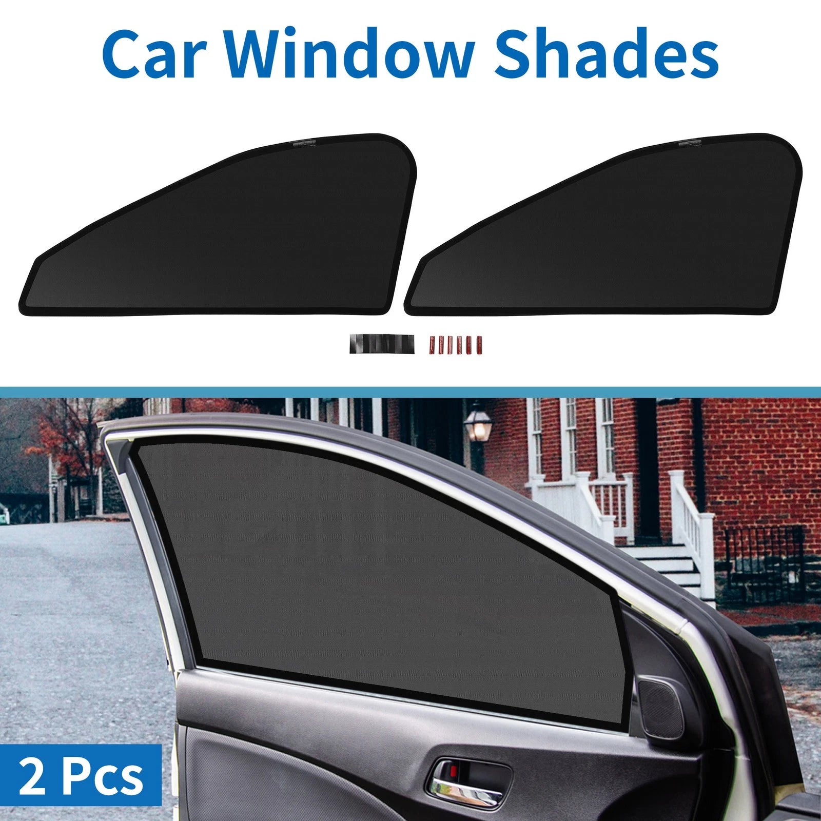 Car Window Cover for Mazda CX-5 (2017–2022) KFEP/KF5P/KF2P Net Black