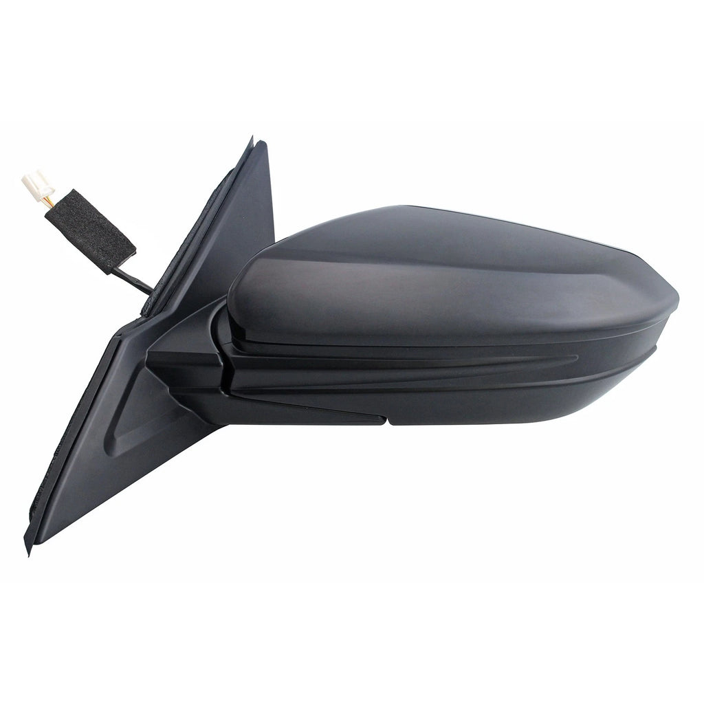 Replacement Ready to Paint Driver Power Door Mirror w/o Heated w/o Turn Signal