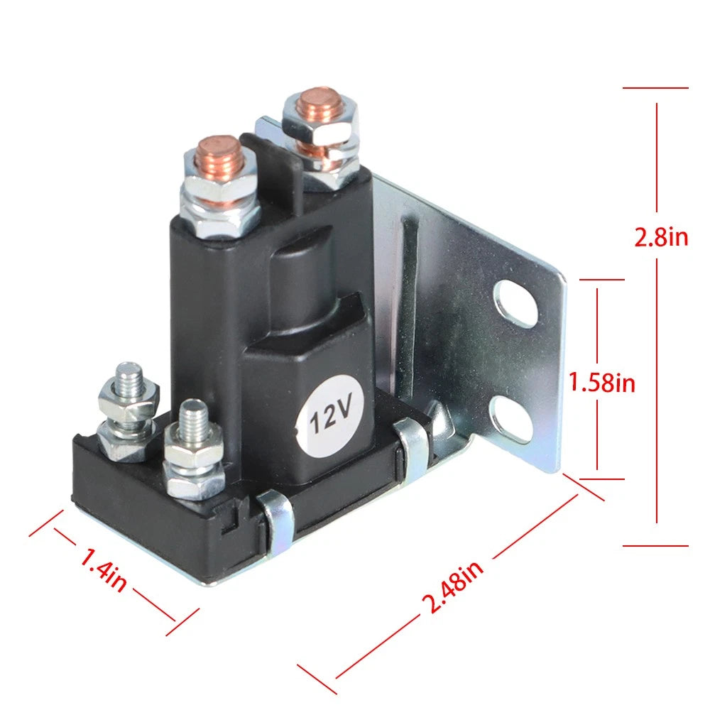4 Terminal Solenoid for EZGO Marathon Gas Golf Cart (1979–1994)