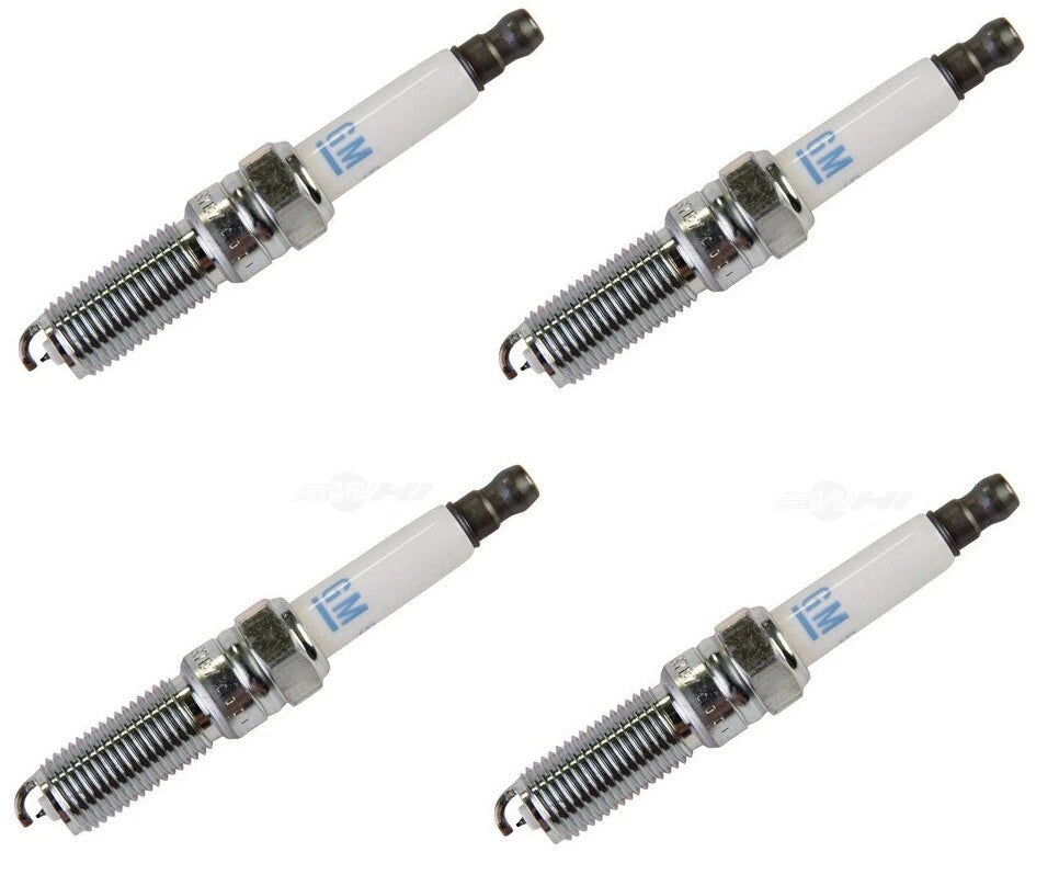 Set of 4 Iridium Spark Plugs for Chevy Malibu Hybrid (2016–2019) 1.8L L4