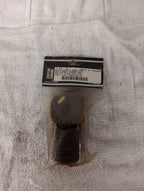 Custom Chrome Black Rubber Foot Peg for FXR