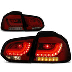 LED Tail Brake Light Stop Lamp Smoked for VW Golf Hatchback (2010–2014)