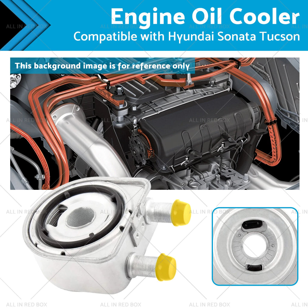 Engine Oil Cooler for Hyundai Sonata Tucson (2011–2014) 26410-2G000