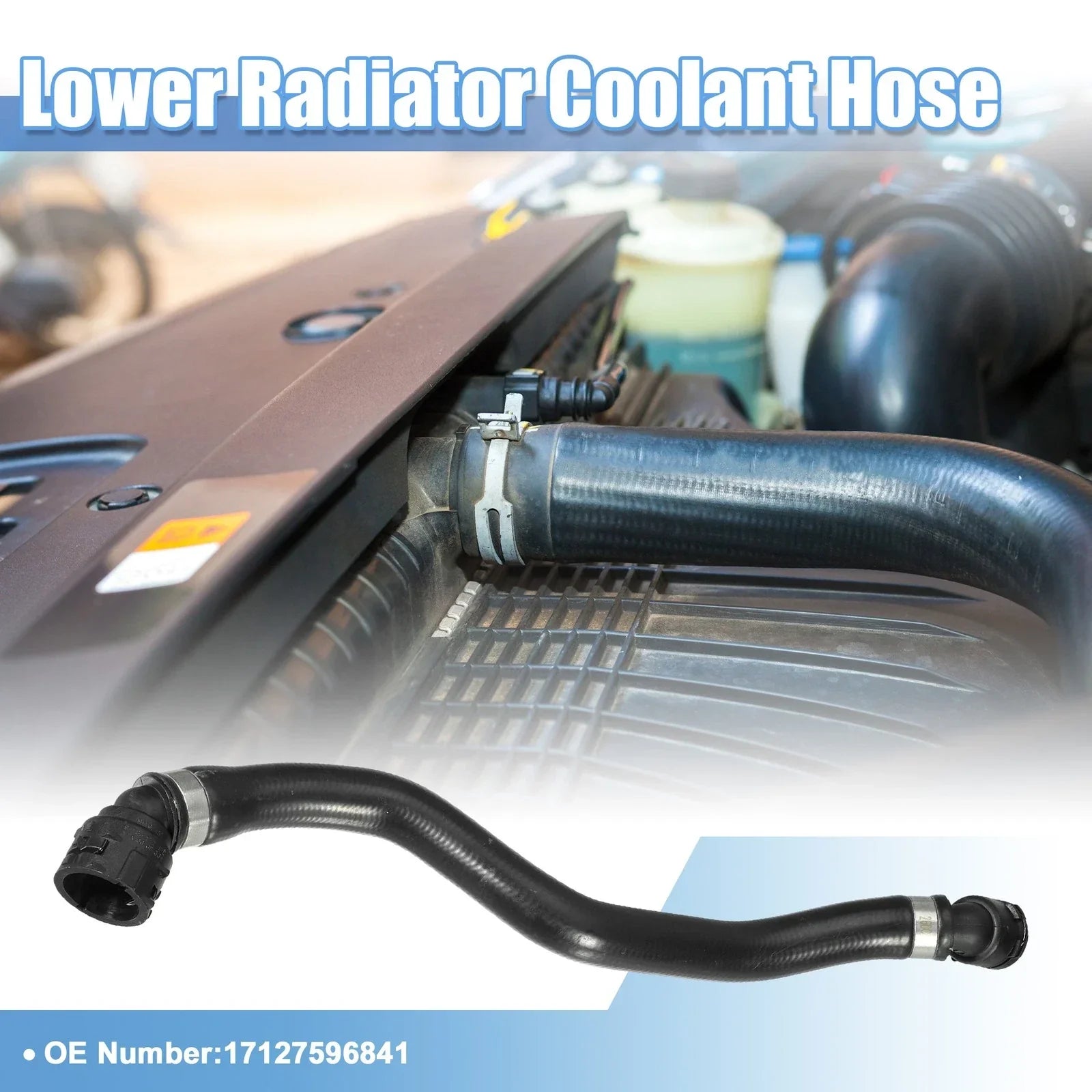 1 Pcs Radiator Coolant Hose for BMW 320i Base 2.0L (2013-2016)