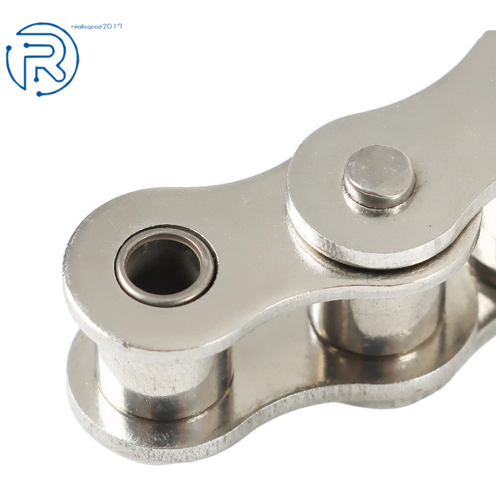 10 Feet Stainless Steel Roller Chain with 1 Connector