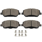 8PCS Disc Brake Pads for Hyundai Santa Fe (2019–2020)