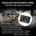 Headlight Dimmer Switch for Chevy Silverado GMC Sierra Yukon (2003–2007)