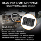 Headlight Dimmer Switch for Chevy Silverado GMC Sierra Yukon (2003–2007)
