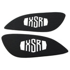 Black Slip Sticker Traction Side Gas Fuel Tank Pad for Yamaha XSR155 (2021-2023)