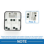 Power Window Switch for Chevrolet Aveo (2006–2011) No. 96652187