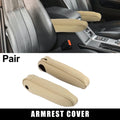1 Pair Front Seat Armrest Cover for Lexus RX350 (2007–2015) Beige