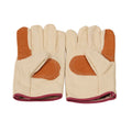 Beige Canvas Work Gloves for Welding and Fabrication