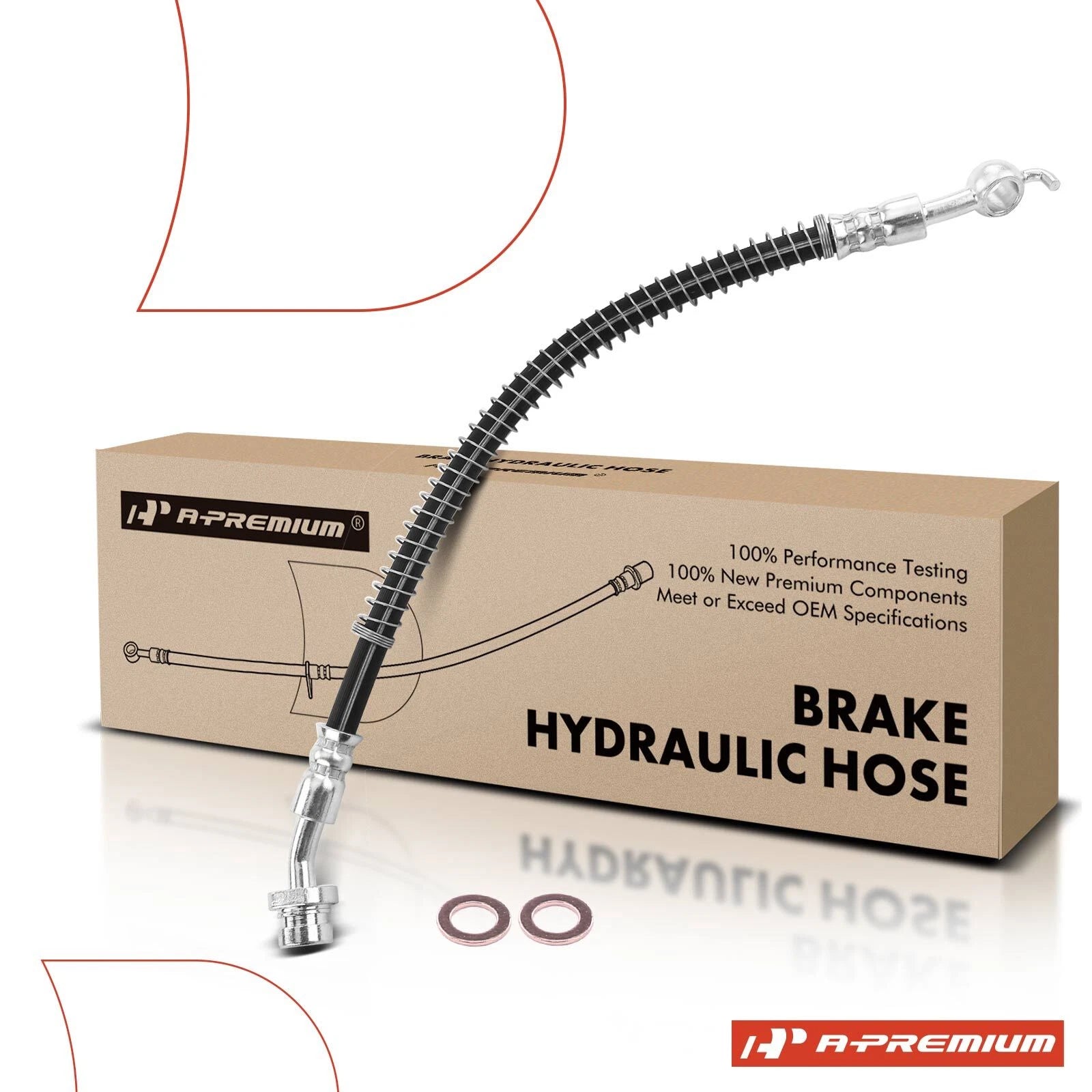 Rear Left Brake Hydraulic Hose for Kia Amanti (2007–2009)